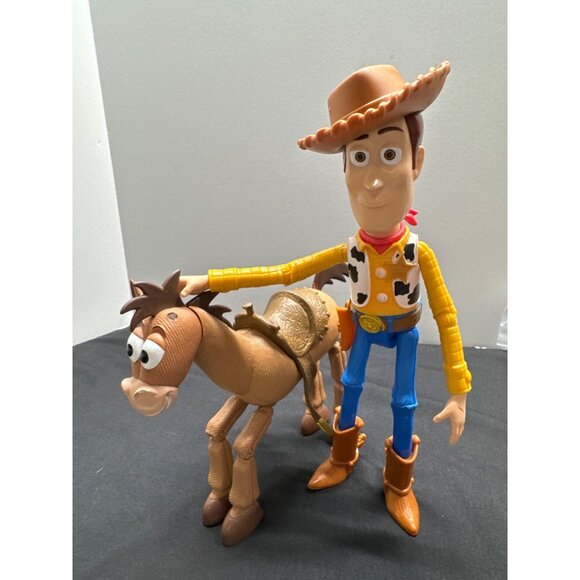 Buzz & Woody Toy Story Woody & Bullseye Action Figures - Picture 1 of 11